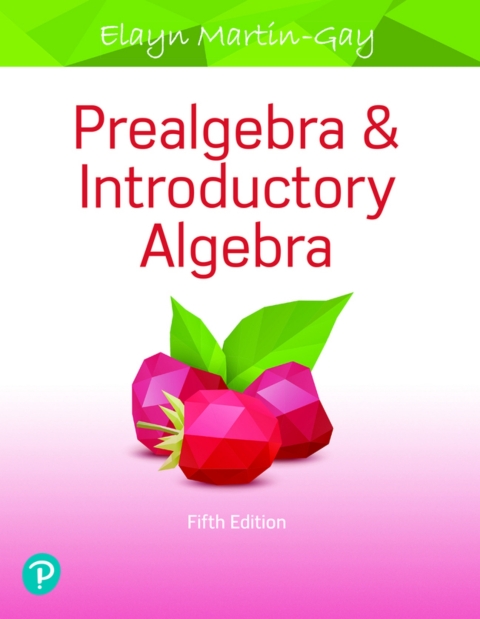 Cover image for book Prealgebra & Introductory Algebra (Pearson+)
