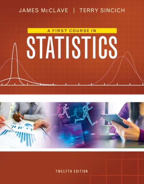 Cover image for book A First Course in Statistics (Pearson+)