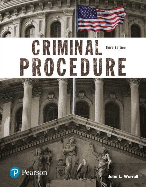 Cover image for book Criminal Procedure (Justice Series) (Pearson+)