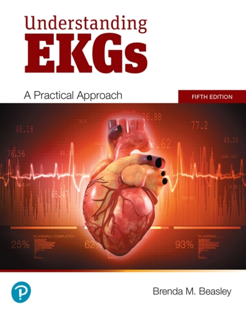 Cover image for book Understanding EKGs: A Practical Approach (Pearson+)