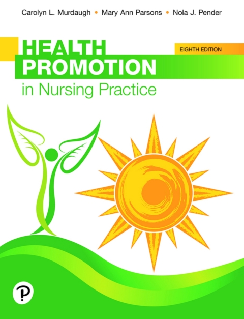 Cover image for book Health Promotion in Nursing Practice (Pearson+)