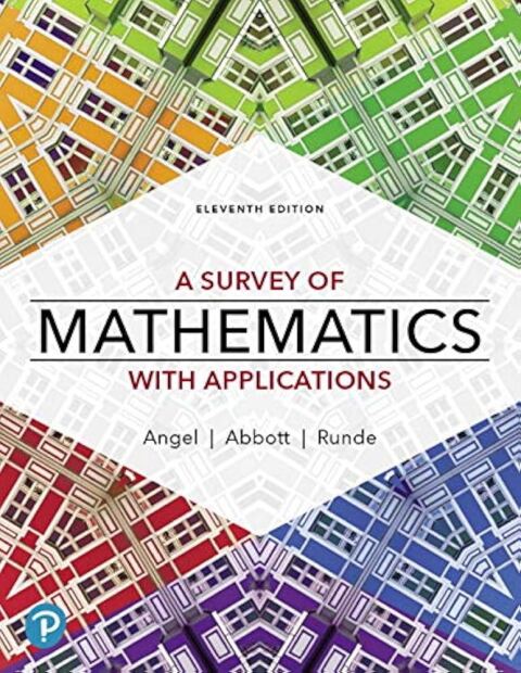 Cover image for book A Survey of Mathematics with Applications (Pearson+)