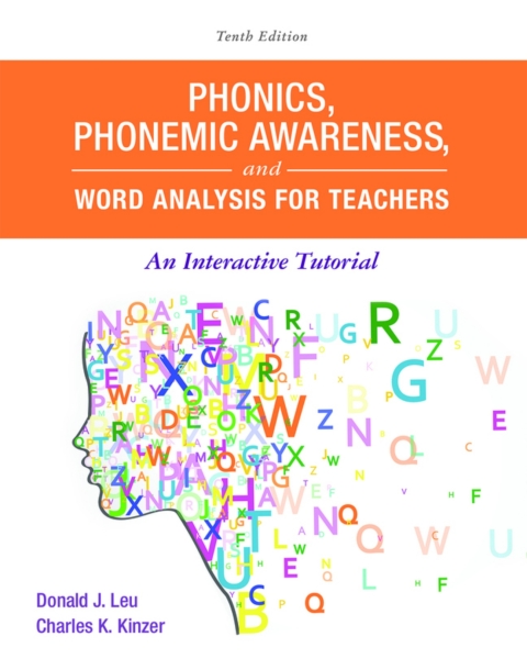 Cover image for book Phonics, Phonemic Awareness, and Word Analysis for Teachers: An Interactive Tutorial (Pearson+)