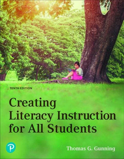Cover image for book Creating Literacy Instruction for All Students (Pearson+)