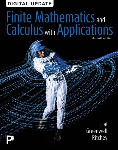 Cover image for book Finite Mathematics and Calculus with Applications (Pearson+)