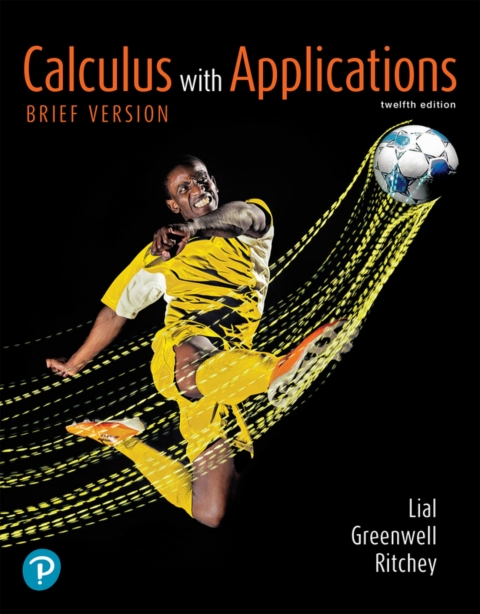 Cover image for book Calculus with Applications, Brief Version (Pearson+)