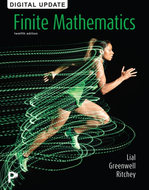 Cover image for book Finite Mathematics (Pearson+)