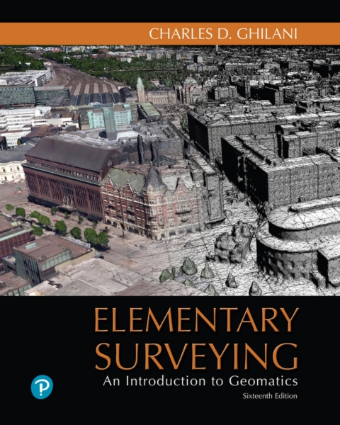 Cover image for book Elementary Surveying: An Introduction to Geomatics (Pearson+)