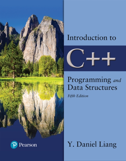 Cover image for book Introduction to C++ Programming and Data Structures (Pearson+)