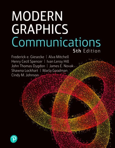 Cover image for book Modern Graphics Communication (Pearson+)