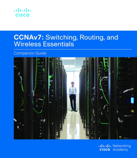 Cover image for book Switching, Routing, and Wireless Essentials Companion Guide (CCNAv7) (Pearson+)