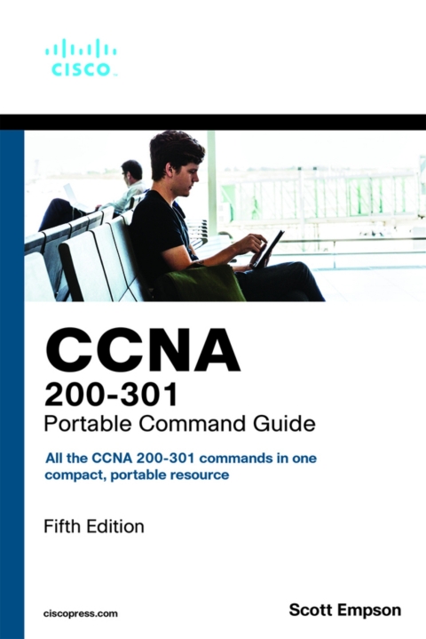 Cover image for book CCNA 200-301 Portable Command Guide (Pearson+)