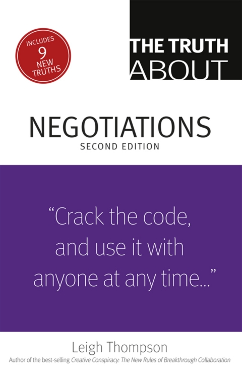 Cover image for book The Truth About Negotiations (Pearson+)