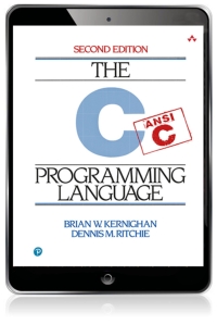 Cover image: Pearson eText for C Programming Language -- Instant Access (Pearson+) 2nd edition 9780131103627