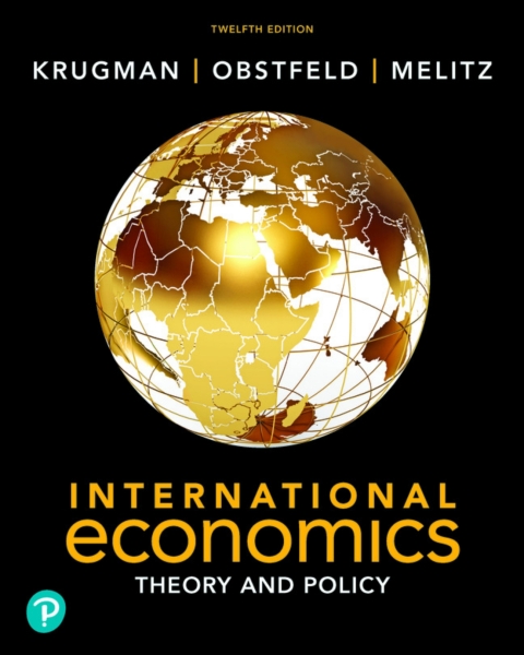 Cover image for book International Economics: Theory and Policy (Pearson+)