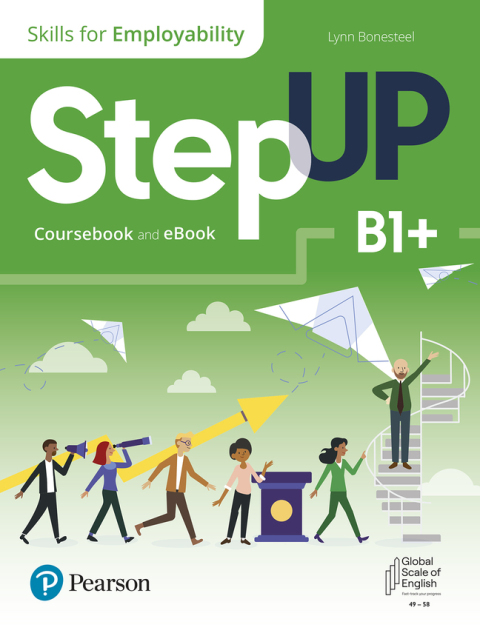 Cover image for book Step Up, ebook & Self-Study B1+