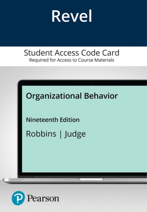 Cover image for book Revel Access Code for Organizational Behavior Access Card