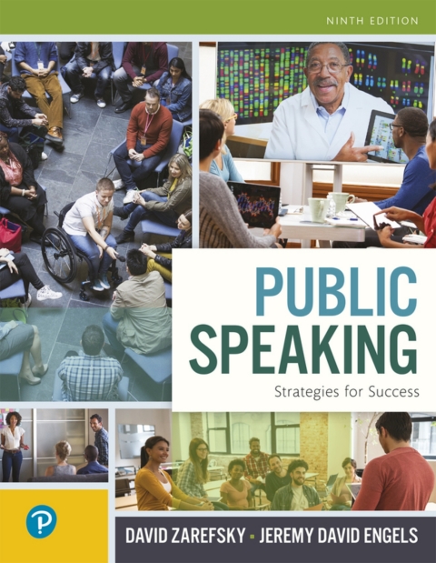 Cover image for book Public Speaking: Strategies for Success (Pearson+)