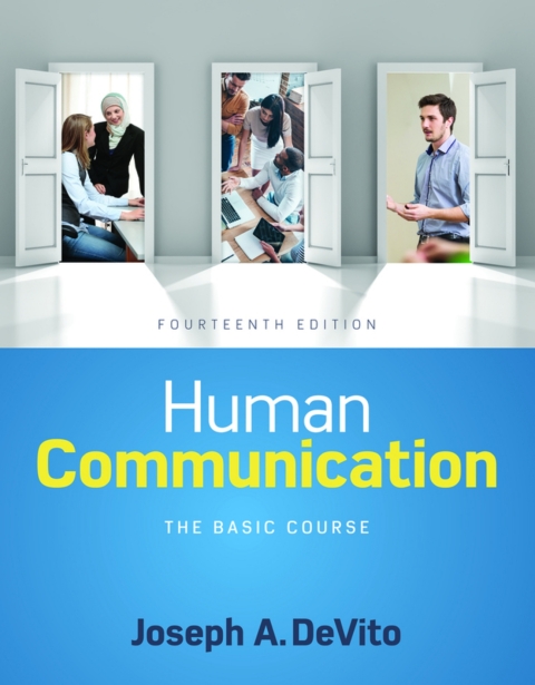 Cover image for book Human Communication: The Basic Course (Pearson+)