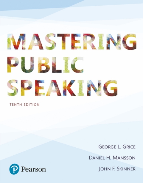 Cover image for book Mastering Public Speaking (Pearson+)