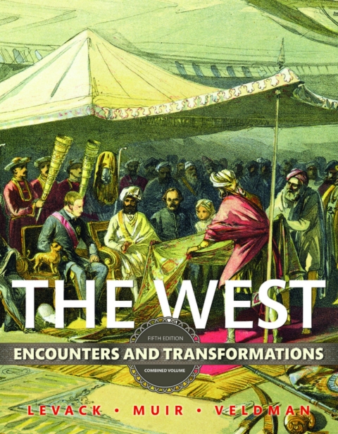 Cover image for book The West: Encounters and Transformations, Combined Volume (Pearson+)