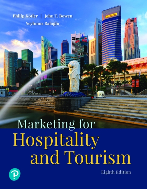 Cover image for book Marketing for Hospitality and Tourism (Pearson+)