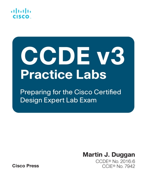 Cover image for book CCDE v3 Practice Labs