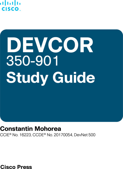 Cover image for book Cisco DevNet Professional DEVCOR 350-901 Study Guide