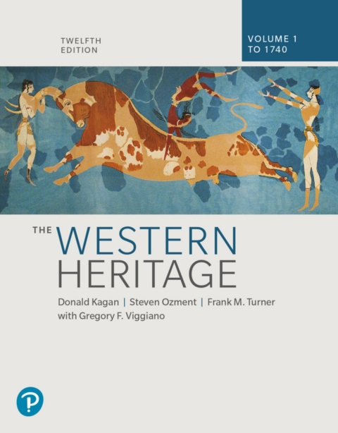 Cover image for book The Western Heritage, Volume 1 (Pearson+)