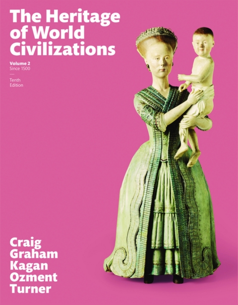 Cover image for book The Heritage of World Civilizations, Volume 2 (Pearson+)