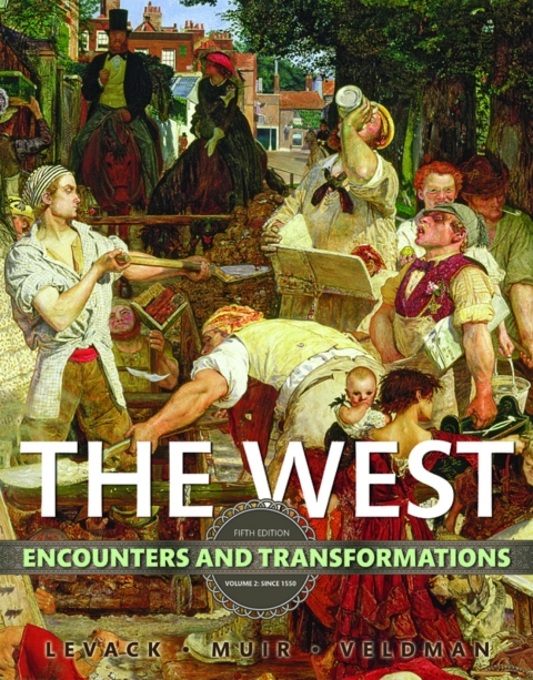 Cover image for book The West: Encounters and Transformations, Volume 2 (Pearson+)