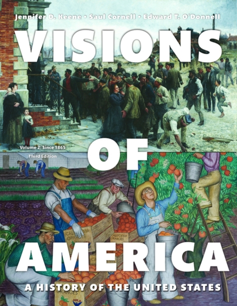 Cover image for book Visions of America: A History of the United States, Volume 2 (Pearson+)