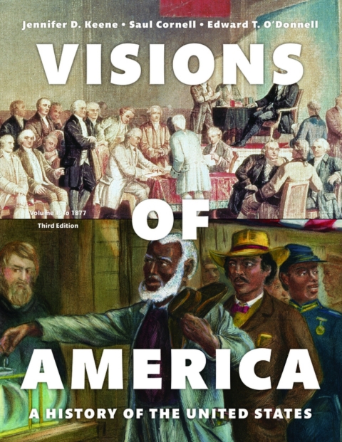 Cover image for book Visions of America: A History of the United States, Volume 1 (Pearson+)