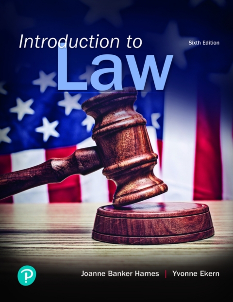 Cover image for book Introduction to Law (Pearson+)