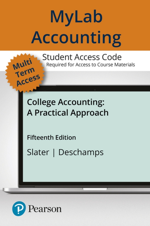 Cover image for book MyLab Accounting with Pearson eText Access Code for College Accounting