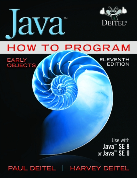 Cover image for book Java How to Program, Early Objects (Pearson+)