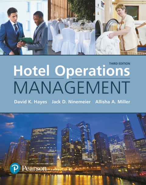 Cover image for book Hotel Operations Management (Pearson+)