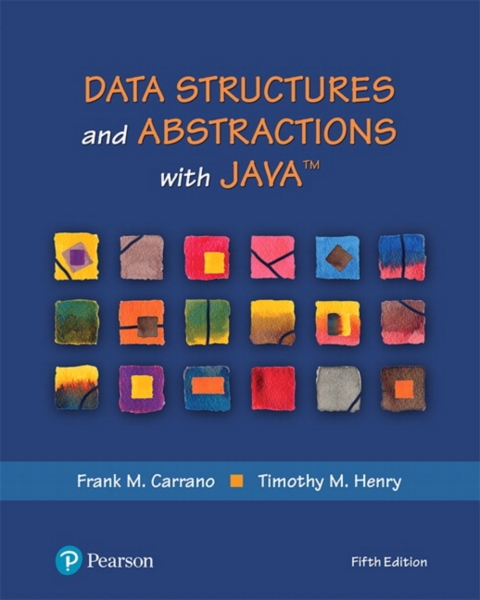 Cover image for book Data Structures and Abstractions with Java (Pearson+)