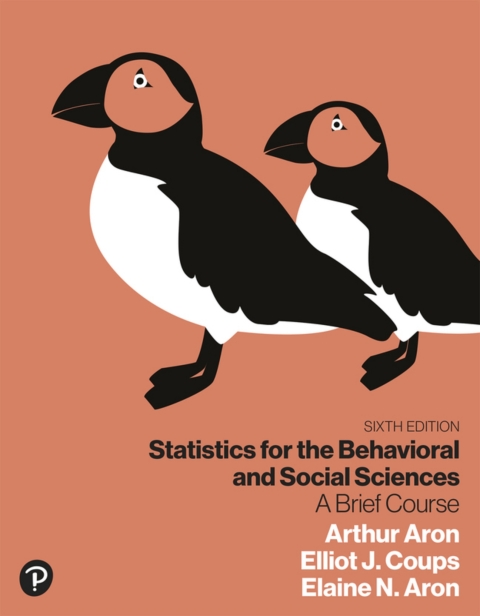 Cover image for book Statistics for the Behavioral and Social Sciences: A Brief Course (Pearson+)