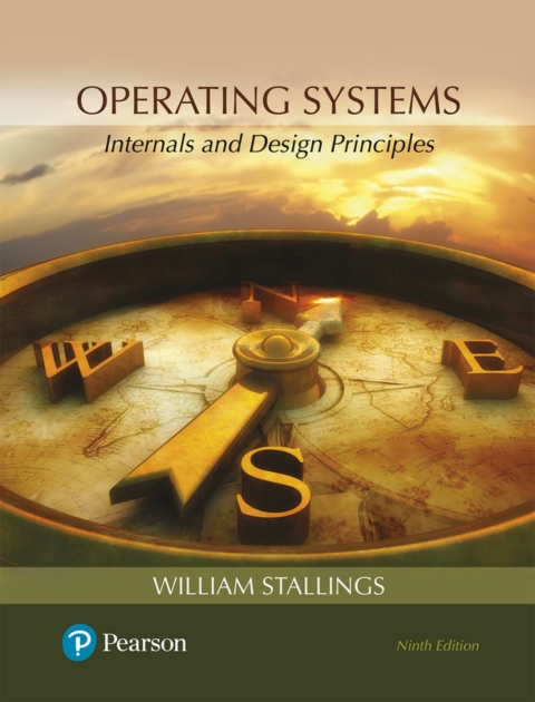 Cover image for book Operating Systems: Internals and Design Principles (Pearson+)