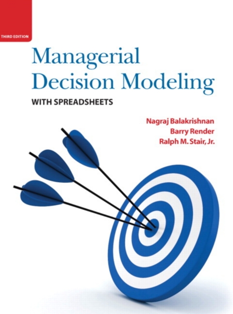 Cover image for book Managerial Decision Modeling with Spreadsheets (Pearson+)