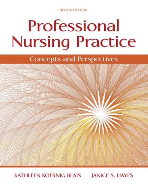Cover image for book Professional Nursing Practice: Concepts and Perspectives (Pearson+)