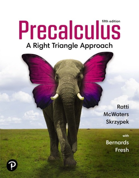 Cover image for book Precalculus: A Right Triangle Approach