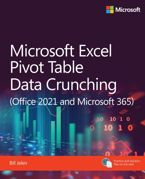 Cover image for book Microsoft Excel Pivot Table Data Crunching (Office 2021 and Microsoft 365)