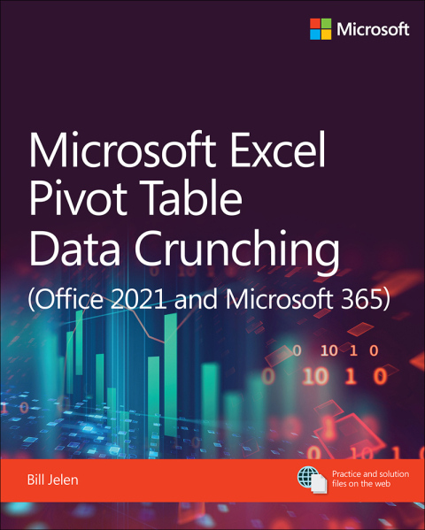 Cover image for book Microsoft Excel Pivot Table Data Crunching (Office 2021 and Microsoft 365)