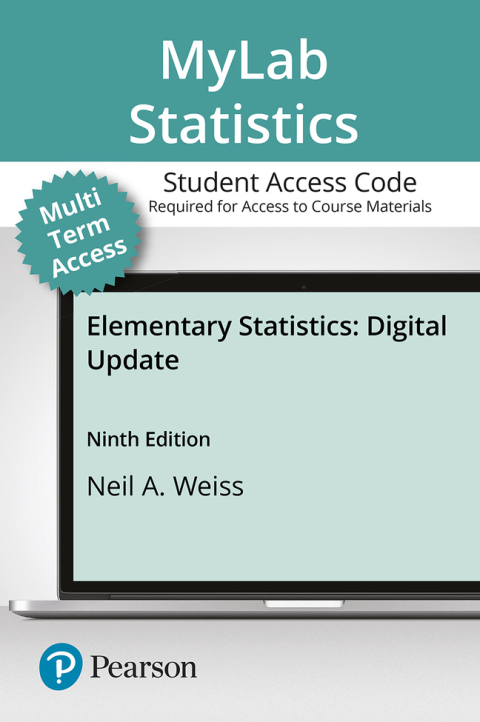 Cover image for book MyLab Statistics with Pearson eText Access Code for Elementary Statistics