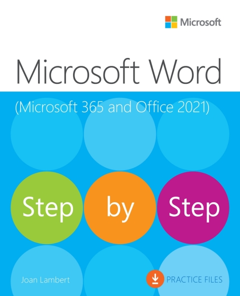 Cover image for book Microsoft Word Step by Step (Office 2021 and Microsoft 365)