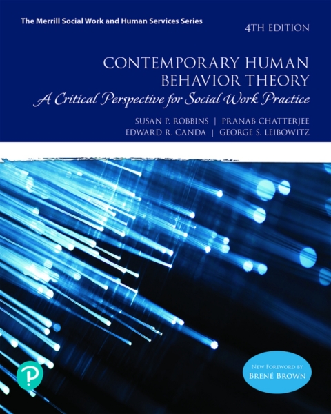 Cover image for book Contemporary Human Behavior Theory: A Critical Perspective for Social Work Practice (Pearson+)