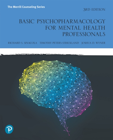 Cover image for book Basic Psychopharmacology for Mental Health Professionals (Pearson+)