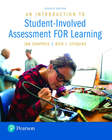 Cover image for book An Introduction to Student-Involved Assessment FOR Learning (Pearson+)